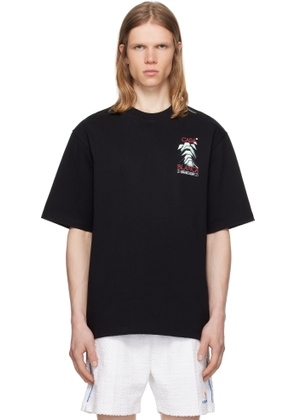 Casablanca Black Frosty Mountain T-shirt