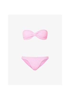 Womens Hunza G Jean Ruched Bikini