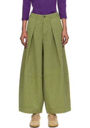 YMC Green Deadbeat Trousers