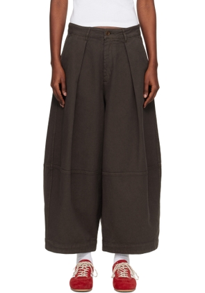 YMC Brown Earth Deadbeat Trousers