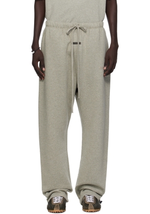 Fear of God ESSENTIALS Gray Relaxed Fleece Sweatpants