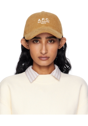 A. P.C. Tan Charlie 'Rue Madame' Baseball Cap