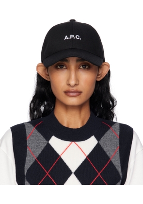 A. P.C. Black Charlie Baseball Cap