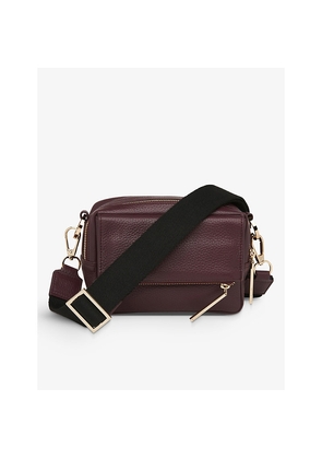 Womens Whistles Bibi Leather Cross-Body Bag