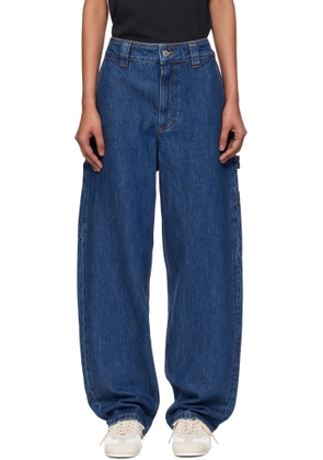 A. P.C. Navy Fergus Jeans