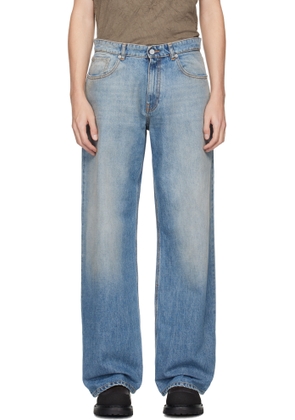 ERL Blue Breakwater Wash Jeans