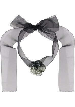 LEVENS JEWELS XL Rose Organza Necklace