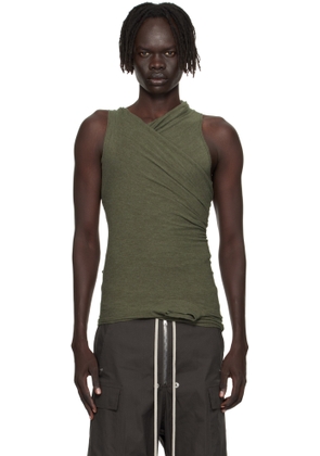 Rick Owens Khaki Concordians Hollywood Banana Top