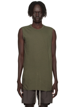 Rick Owens Khaki Concordians Basic SL Tank Top