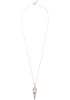 Parts of Four Miniature Wrinkled Hornbill Skull Necklace