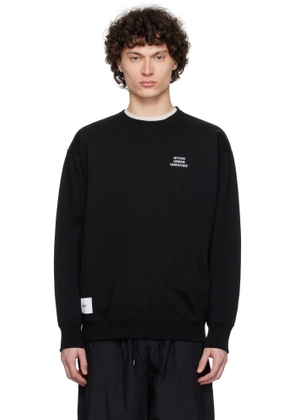 WTAPS Black WUT Sweater