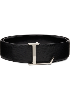 Lanvin Black Logo Belt
