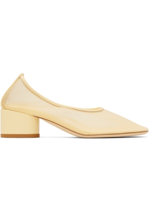 Dear Frances Yellow Balla Pump Heels