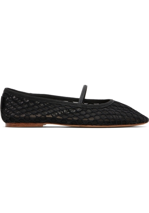 A. P.C. Black Swan Ballerina Flats