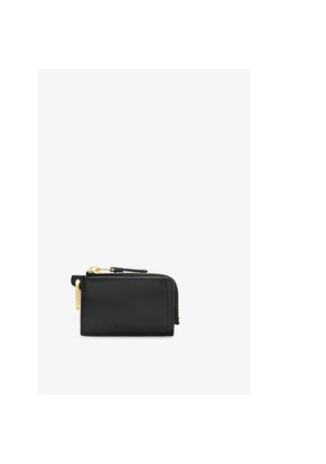 Womens Allsaints Remy Logo-Debossed Square Leather Wallet