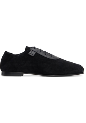 Stefan Cooke Black Soft Grip Slip On Derbys