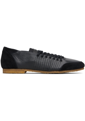 Stefan Cooke Black Lace Trainer Sneakers