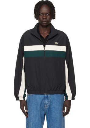 Lacoste Black Color Block Track Jacket