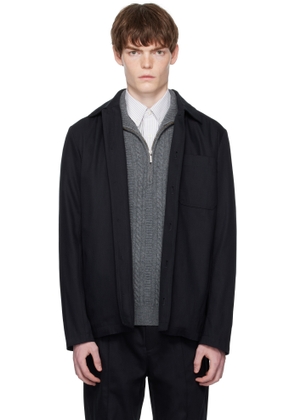 A. P.C. Navy Jeffray Jacket