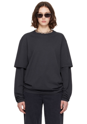 Still Kelly Black Layered 'Winner' T-shirt