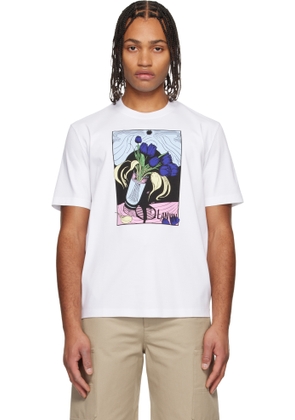 Lanvin White Vase Print T-shirt