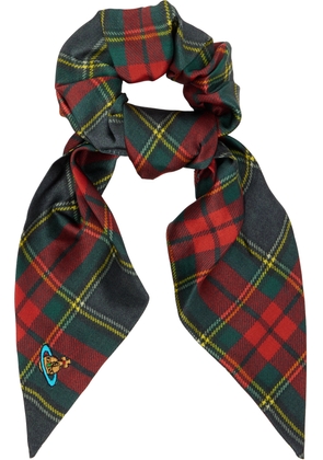 Vivienne Westwood Red & Green Large Scrunchie
