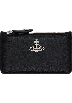Vivienne Westwood Black Slim Long Card Holder