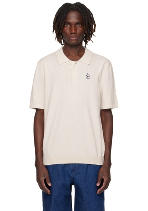 A. P.C. Off-White Octave Polo