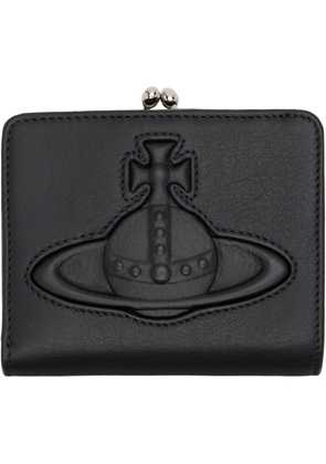 Vivienne Westwood Black Logo Bifold Wallet