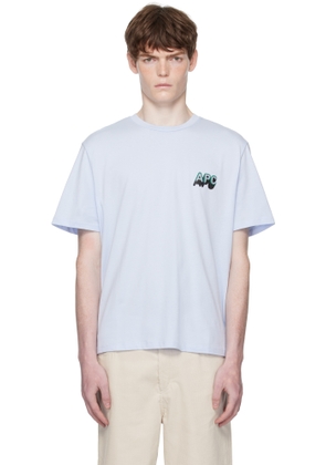 A. P.C. Blue 70's H T-shirt
