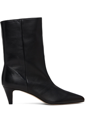BY FAR Black Lysander Ankle Boots