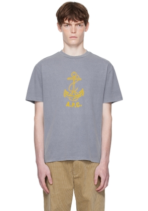 A. P.C. Blue Davy T-shirt