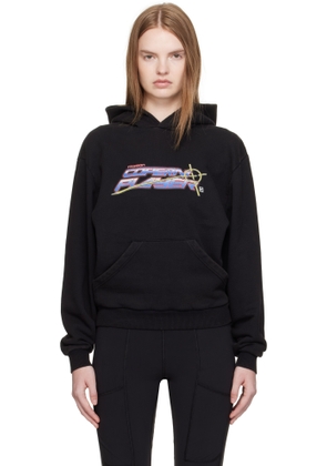 Coperni Black Slogan Hoodie