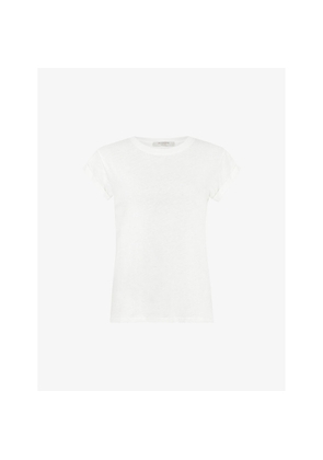 Womens Allsaints Anna Round-Neck Cotton T-Shirt
