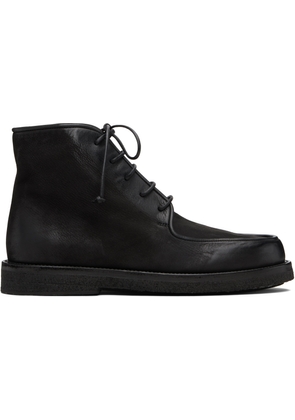 Marsèll Black Moccar Boots