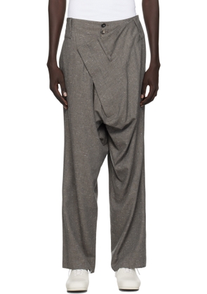 Vivienne Westwood Gray Inferno Trousers