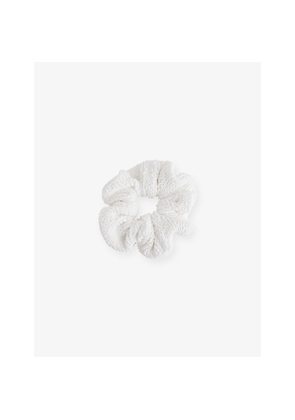 Womens Hunza G Ruched Stretch-Woven Scrunchie