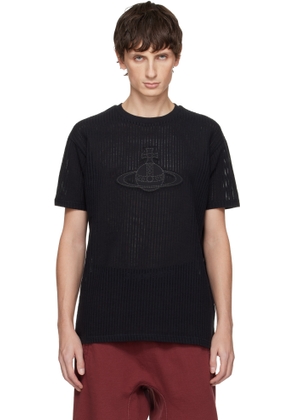 Vivienne Westwood Black Orb Patch Classic T-shirt