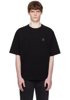 Maison Kitsuné Black Bold Fox Head Patch Oversize T-shirt