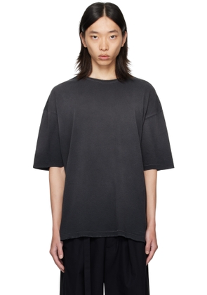 Ann Demeulemeester Black Dieter Infinite Feather Print T-shirt