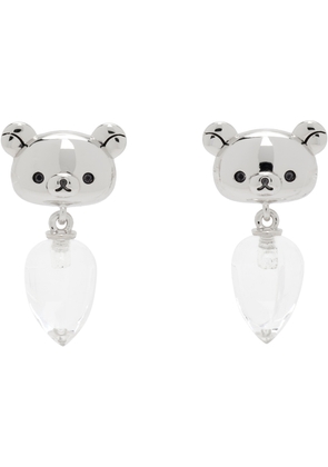 JIWINAIA Rilakkuma Edition Rock Crystal Earrings