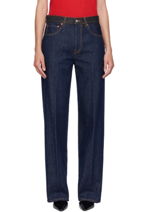 6397 Blue Contrast WB Jeans