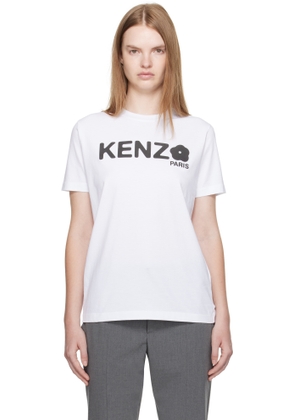 Kenzo White Kenzo Paris 'Boke Flower 2.0' T-shirt
