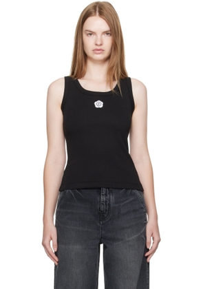 Kenzo Black Kenzo Paris 'Boke Flower 2.0' Rib Tank Top