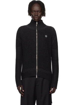 Kenzo Black Kenzo Paris 'Boke Flower 2.0' Zipped Cardigan