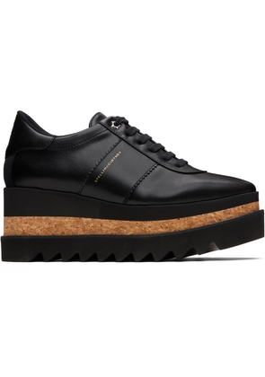 Stella McCartney Black Sneak-Elyse Platform Lace-Up Sneakers