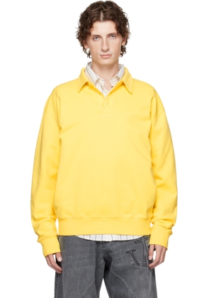 JW Anderson Yellow Rugby Polo