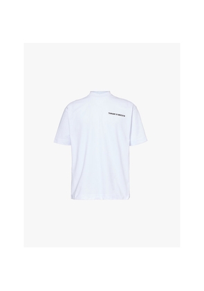 Mens The Couture Club Heavyweight Copyright Text-Print Relaxed-Fit Cotton-Jersey T-Shirt