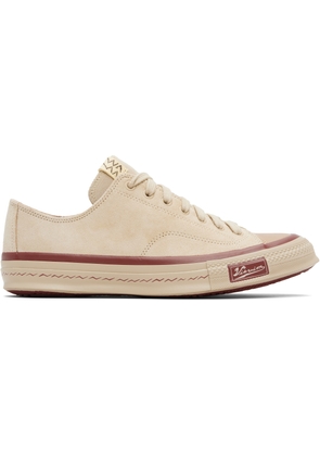 visvim Beige Skagway Lo Sneakers