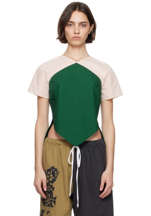 SC103 Green Choir Blouse